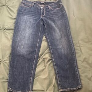 Talbots Blue Boyfriend Jeans